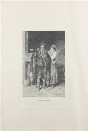 CELESTINO TURLETTI<BR>Torino 1845 - 1904<BR>"Padre Testardo"