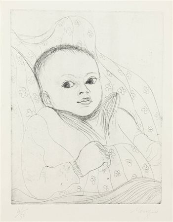 FRANCESCO MENZIO<BR>Tempio Pausania (SS) 1899 - 1979 Torino<BR>"Senza titolo"