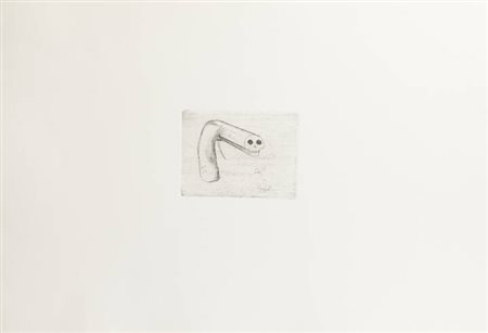 ITALO CREMONA<BR>Cozzo Lomellina (PV) 1905 - 1979 Torino<BR>"Pistola allegorica", 1969