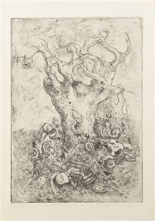 ITALO CREMONA<BR>Cozzo Lomellina (PV) 1905 - 1979 Torino<BR>"Allegoria"