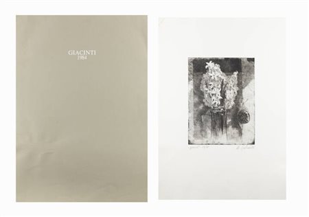 MARIO CALANDRI<BR>Torino 1914 - 1993<BR>"Giacinti" 1984