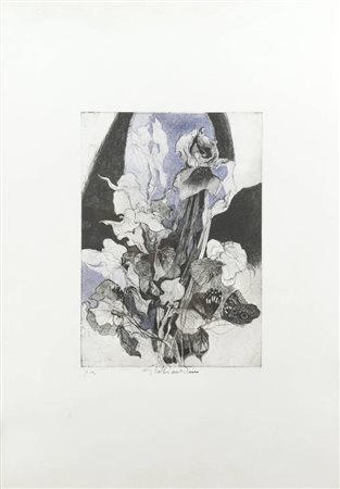 GIACOMO SOFFIANTINO<BR>Torino 1929 - 2013<BR>"Fiori"