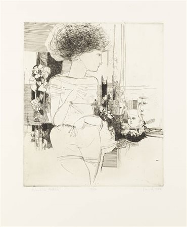 FERNANDO EANDI<BR>Torino 1926 - 2018<BR>"Giardini pubblici", 1972