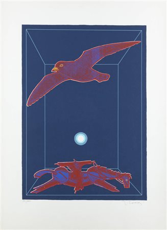 FRANCESCO CASORATI<BR>Torino 1934 - 2013<BR>"Senza titolo"