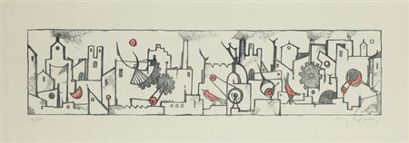 FRANCESCO CASORATI<BR>Torino 1934 - 2013<BR>"Senza titolo"