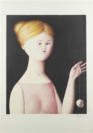 ANTONIO BUENO<BR>Berlino (Germania) 1918 - 1984 Firenze<BR>"Senza titolo"