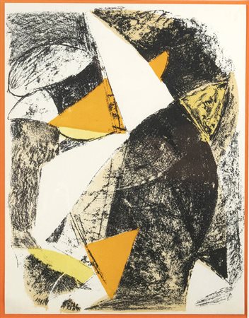 MARINO MARINI<BR>Pistoia 1901 - 1980<BR>"Composizione" (1963)