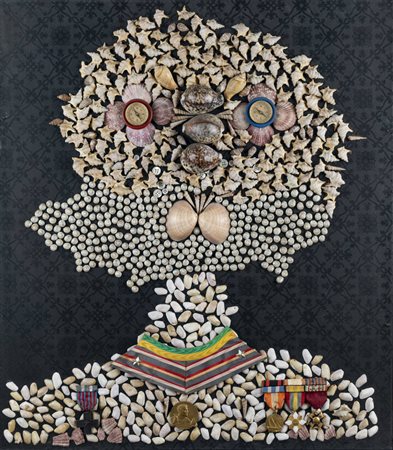 ENRICO BAJ<BR>Milano 1924 - 2003 Vergiate (VA)<BR>"Horatius Nelson Duke of Bronte" (1972)