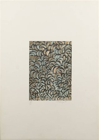 MARK TOBEY<BR>Centerville (USA) 1890 - 1976 Basel (Svizzera)<BR>"Senza titolo" (1970)