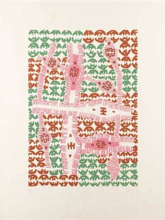 GIUSEPPE CAPOGROSSI<BR>Roma 1900 - 1972<BR>"Senza titolo"