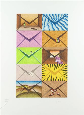 GIULIANO GHELLI<BR>Firenze 1944 - 2014<BR>"Esercizi di stile" (1990)