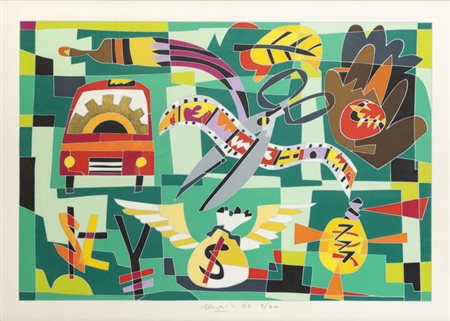 UGO NESPOLO<BR>Mosso Santa Maria (VC) 1941<BR>"Una storia moderna"