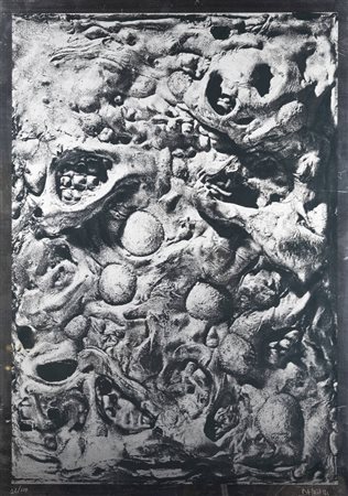 GASPARE DA JAGA<BR>Orzinuovi (BS) 1941-1997<BR>"Senza titolo" 1974