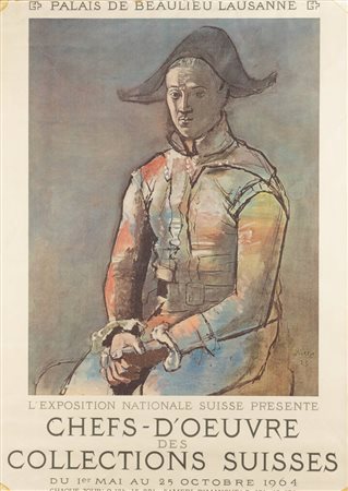 PABLO PICASSO<BR>Malaga (Spagna) 1881 - 1973 Mougins (Francia)<BR>"Chefs-D'Oeuvre des Collections Suisse" 1964