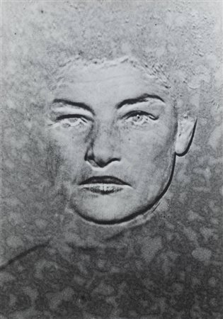 MAN RAY<BR>Philadelphia (USA) 1890 - 1976 Parigi (Francia)<BR>"Portrait d'un poète (juliette)" (1954-1975)