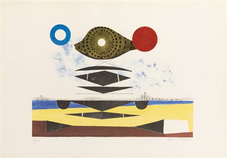 ROLAND PENROSE<BR>Londra 1900-1984 East Sussex (Inghilterra)<BR>"Senza titolo (Hommage)" (1975)