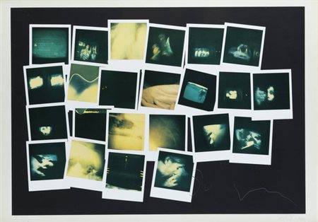 MARIO SCHIFANO<BR>Homs (Libia) 1934 - 1998 Roma<BR>"Polaroid"