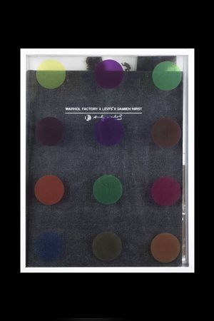 DAMIEN HIRST<BR>Bristol 1965<BR>"Warhol Factory x Levi's x Damien Hirst" (2008)