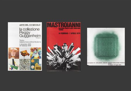 LOTTO DI TRE MANIFESTI<BR>Lotto di tre manifesti