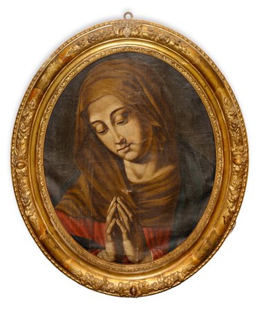 Madonna orante, fine 19° secolo