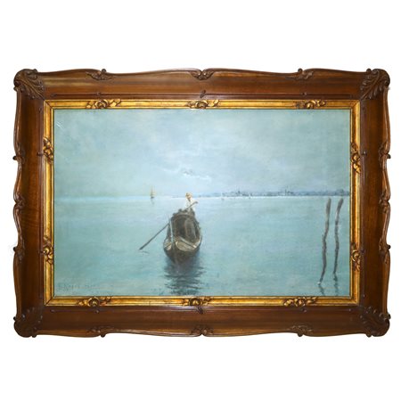 Laguna e gondola, 20° secolo