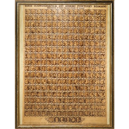 Società anonima istituto Romano di arti grafiche di Tumminelli & C. Roma - Serie iconografica dei sommi pontefici romani esistene in San Paolo fuori le Mura, Vatican City 1987