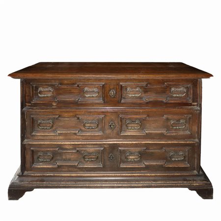 Mobile cantarano in legno di noce., 17°/18° secolo