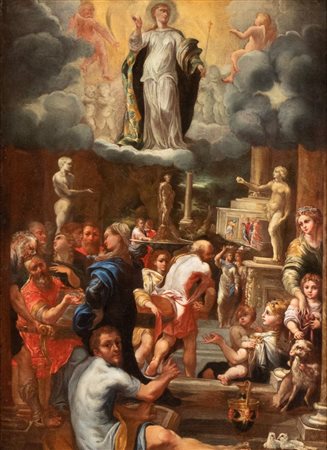 Girolamo Mazzola Bedoli (attribuito a)
(Parma 1500 - 1569)
