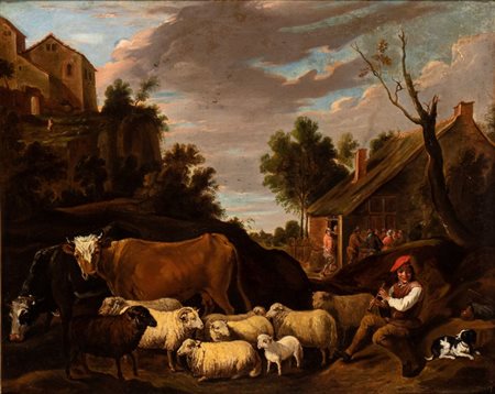 Teniers Il Giovane (seguace di)
(Anversa 1610 - Bruxelles 1690)
