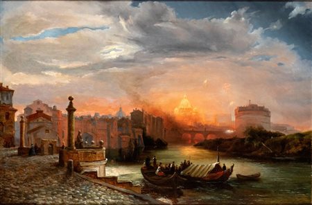 Franz Ludwig Catel (attribuito a)
(Berlino 1778 - Roma 1856)
