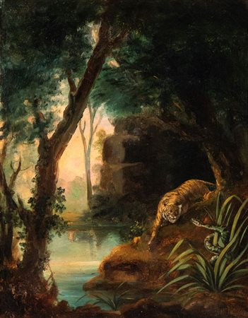 Pittore animalista francese, prima metà XIX secolo
()
