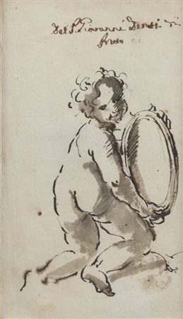 PITTORE ANONIMO<BR>"Putto"