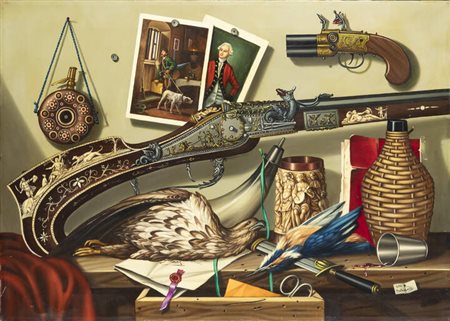 TITO SALOMONI<BR>Ponte Lagoscuro (FE) 1928 - 1989<BR>"Senza titolo"