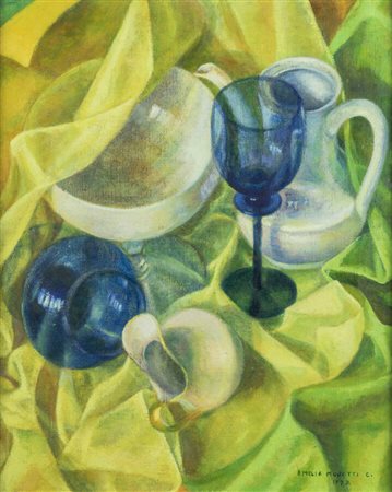 AMELIA MORETTI CAPINELLO<BR>Novi di Modena (MO) 1932<BR>"Trasparenze" 1972