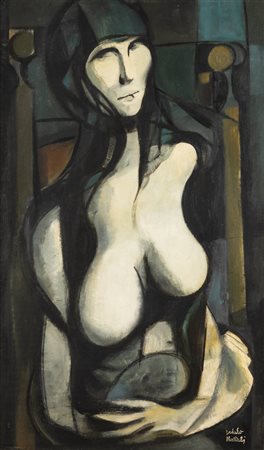 DEDALO MONTALI<BR>Cagliari 1909 - 2001 Rodello (TO)<BR>"Figura femminile"