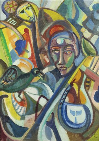 CARLO LORO<BR>Lonigo (VI) 1915 - 2002 Torino<BR>"Senza titolo" 1971