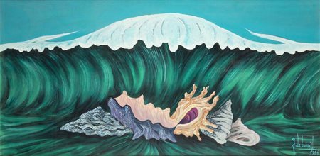 GUIDO DE BONIS<BR>Torino 1931 - 2009<BR>"Les Souvenirs de la Mer" 1981