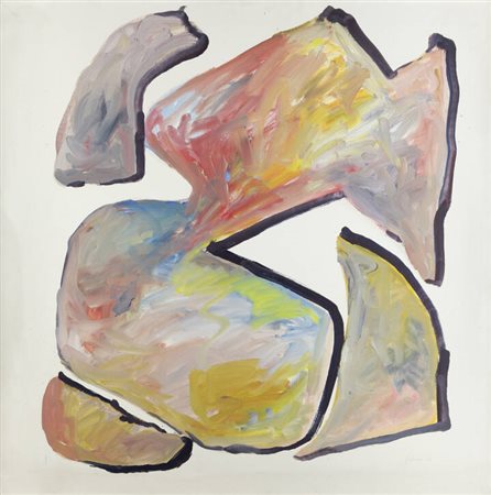 ALBINO GALVANO<BR>Torino 1907 - 1990<BR>"Senza titolo" 24/6/79