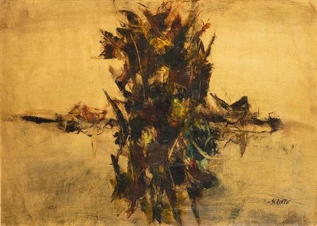 FILIPPO SCROPPO<BR>Riesi (CL) 1910 - 1993 Torre Pellice (TO)<BR>"Viluppo nello spazio"