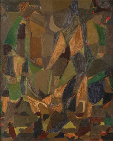 FRANCO COSTA<BR>Quittengo (VC) 1903 - 1980<BR>"Composizione Futurista"