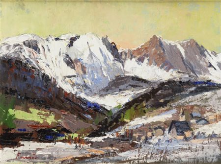 CLAUDIO FASSIO<BR>Santa Caterina di Rocca d'Arazzo (AT) 1946<BR>"Disegno a Royeres (Oulx)", 2014