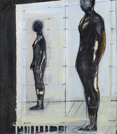 MIRKO PAGLIACCI<BR>Losanna (Svizzera) 1959<BR>"Confine umano n°290" 1999