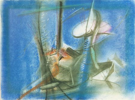 RENZO BERGAMO<BR>Portoguaro, 1934-Milano 2004<BR>"Senza titolo", 1995