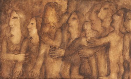 JINDRA HUSARIKOVA<BR>Trmice (Cecoslovacchia) 1931 - 2016 Praga (Cecoslovacchia)<BR>"Senza titolo"