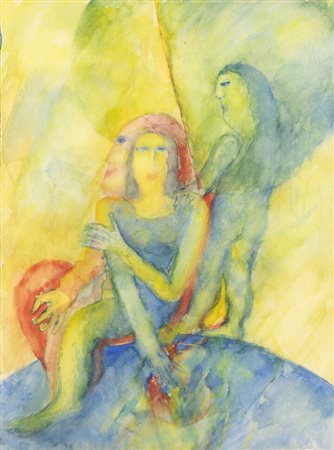 JINDRA HUSARIKOVA<BR>Trmice (Cecoslovacchia) 1931 - 2016 Praga (Cecoslovacchia)<BR>"Senza titolo"