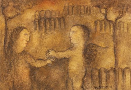 JINDRA HUSARIKOVA<BR>Trmice (Cecoslovacchia) 1931 - 2016 Praga (Cecoslovacchia)<BR>"Senza titolo"