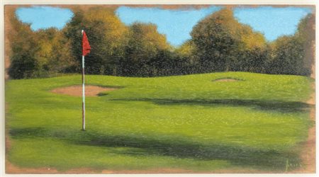 DANIELE FISSORE<BR>Savigliano (CN) 1947 - 2017<BR>"Green con buca"