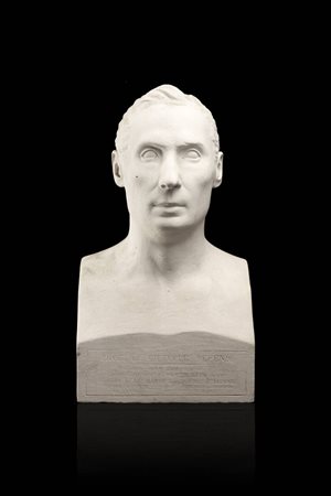 SCULTORE ANONIMO<BR>"Testa in gesso"