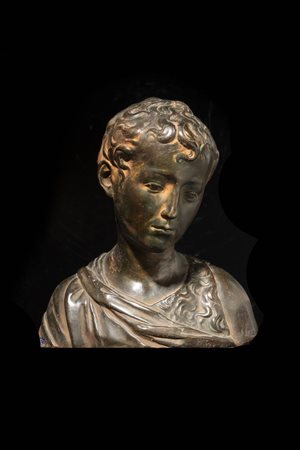 SCULTORE ANONIMO<BR>"Testa ragazzo"