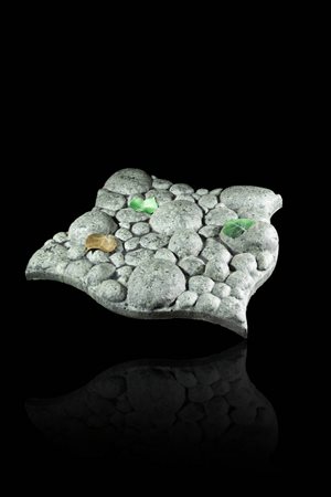 PIERO GILARDI<BR>Torino 1942-2023<BR>Pavepiuma a formella